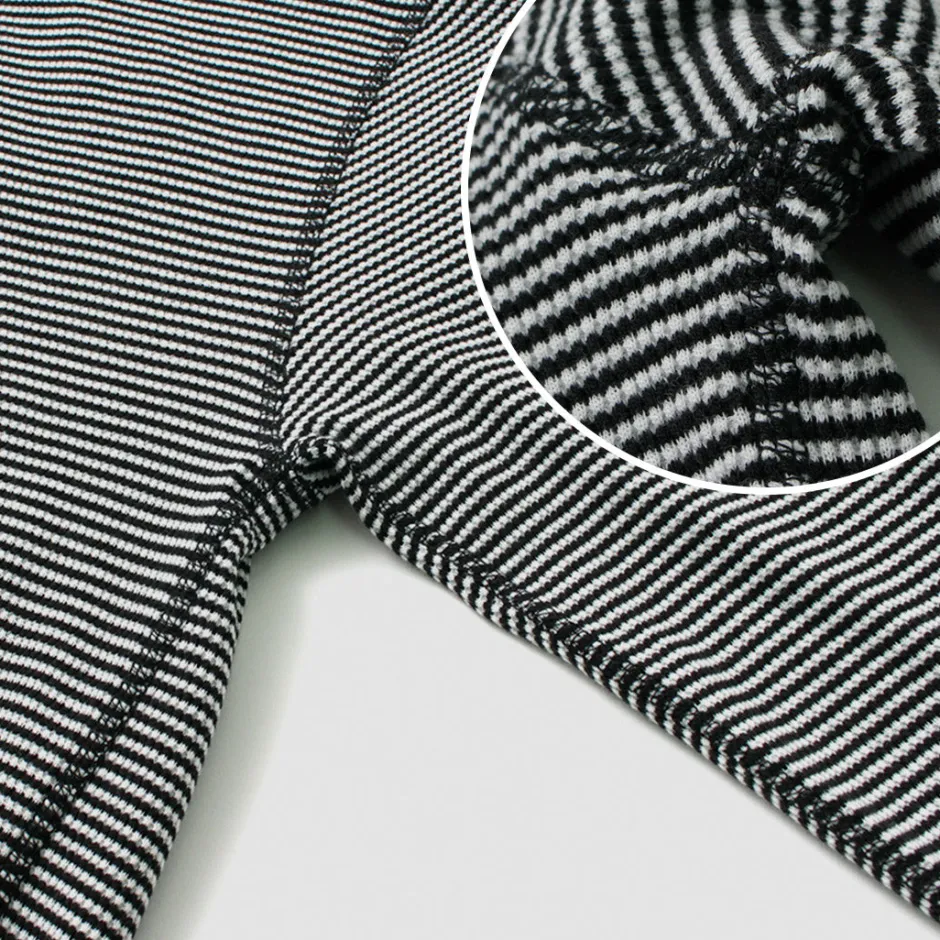 T-Shirts^HEALTHKNIT / Basic Waffle Crew Neck Long Sleeve