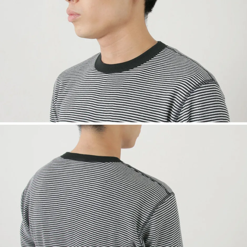 T-Shirts^HEALTHKNIT / Basic Waffle Crew Neck Long Sleeve