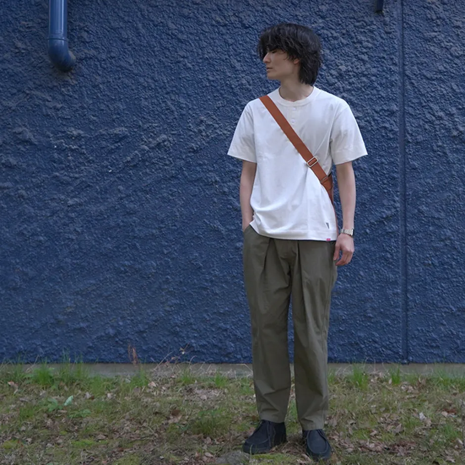 T-Shirts^HEALTHKNIT / x RAGHenry Neck T-shirt