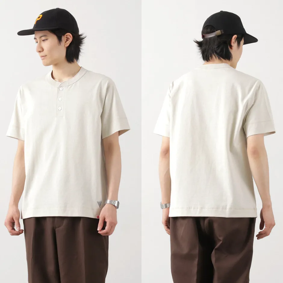 T-Shirts^HEALTHKNIT / x RAGHenry Neck T-shirt