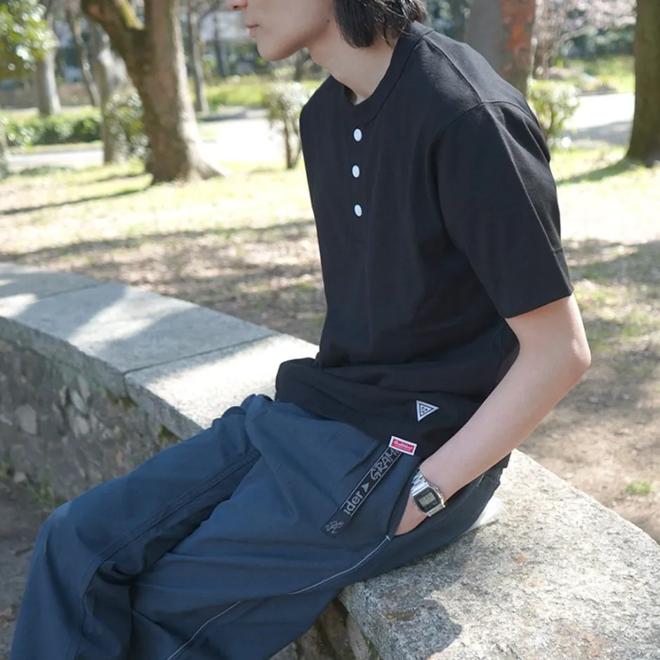 T-Shirts^HEALTHKNIT / x RAGHenry Neck T-shirt