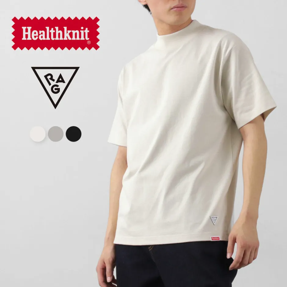 T-Shirts^HEALTHKNIT / ×RAGMock Neck T-Shirt