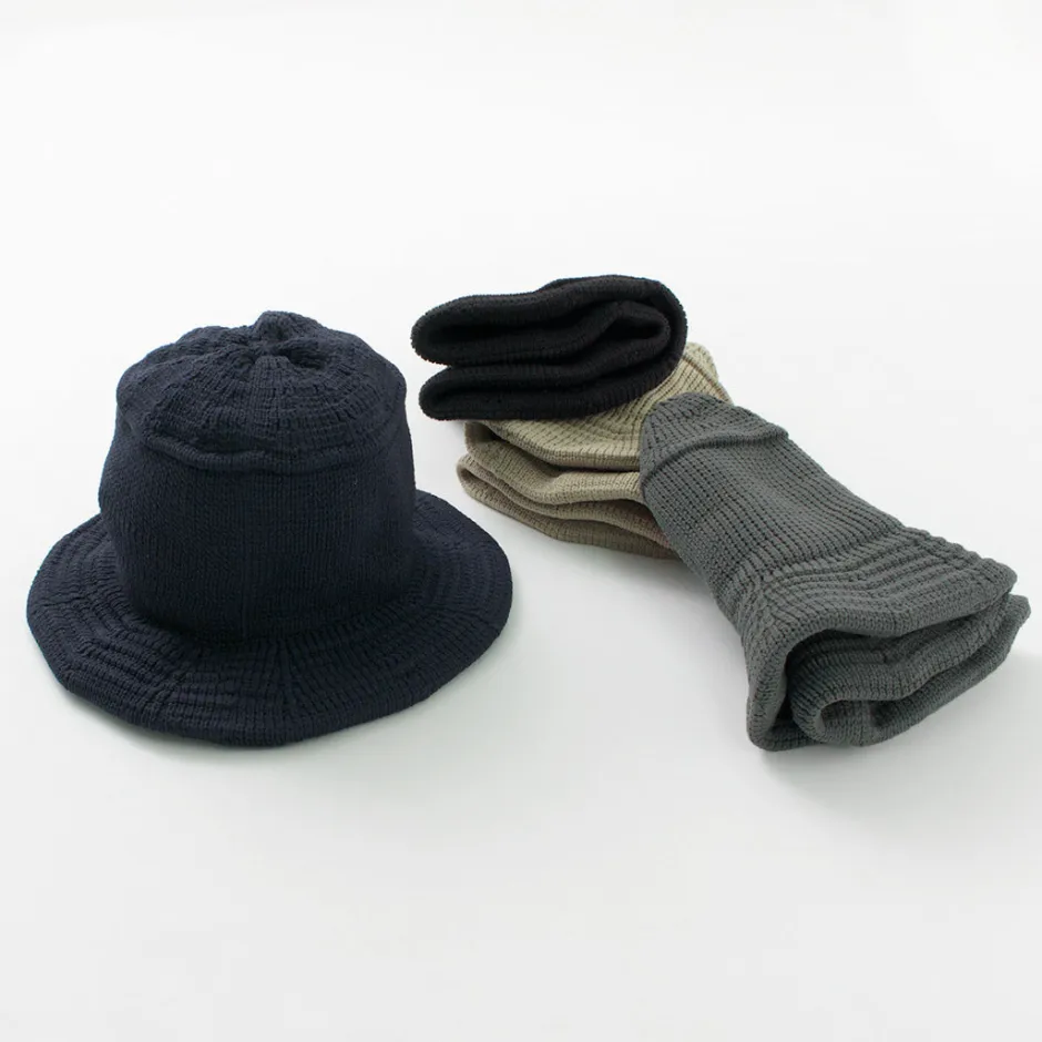 Hats^HICOSAKA / Knit Bucket Hat