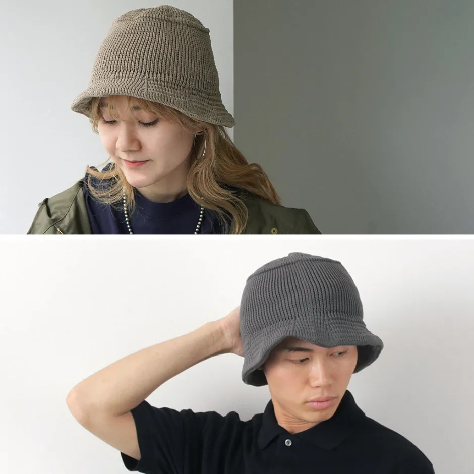 Hats^HICOSAKA / Knit Bucket Hat
