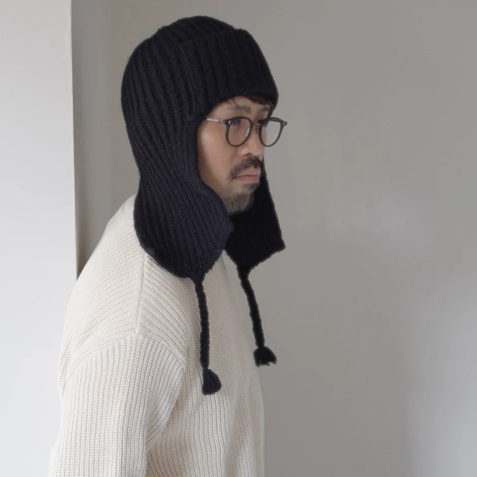 Hats^HICOSAKA / Knit Flight Cap