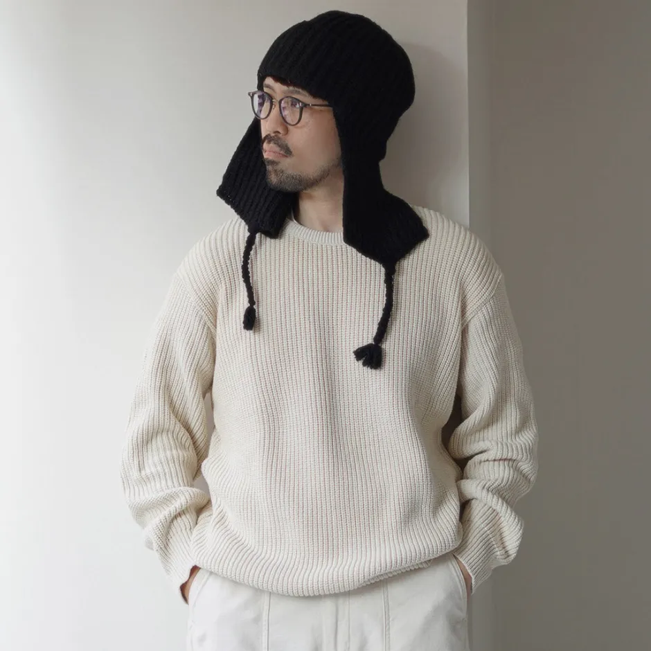Hats^HICOSAKA / Knit Flight Cap