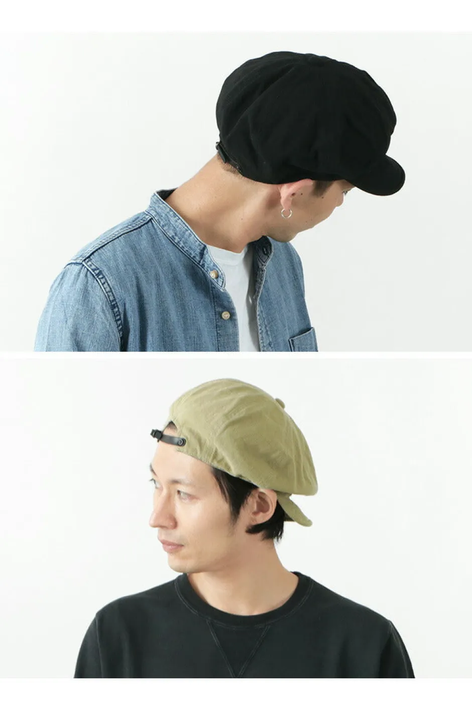 Hats^HIGHER / ARMY CHINO CASQUETTE