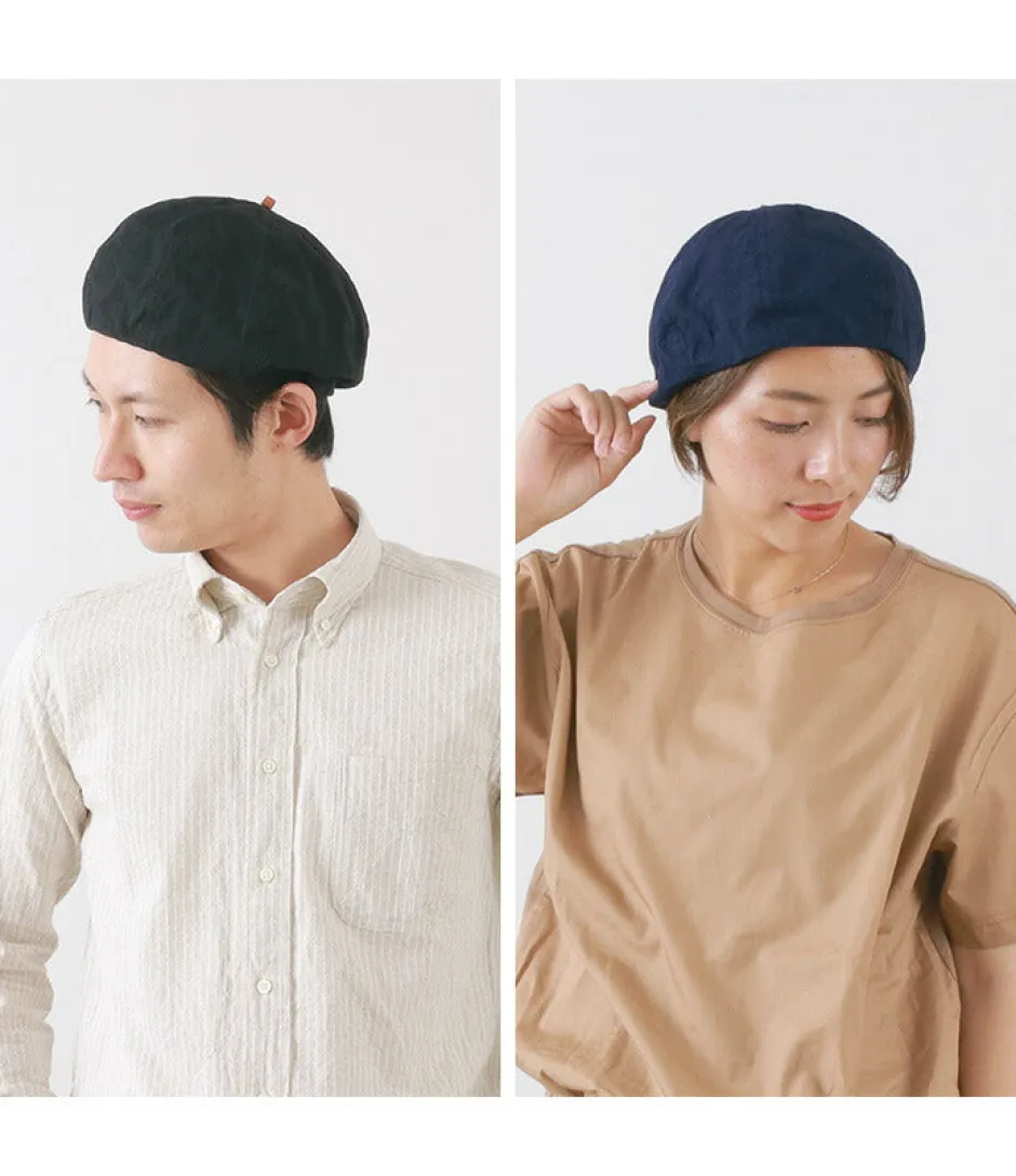 Hats^HIGHER / Cotton Linen Weather Beret