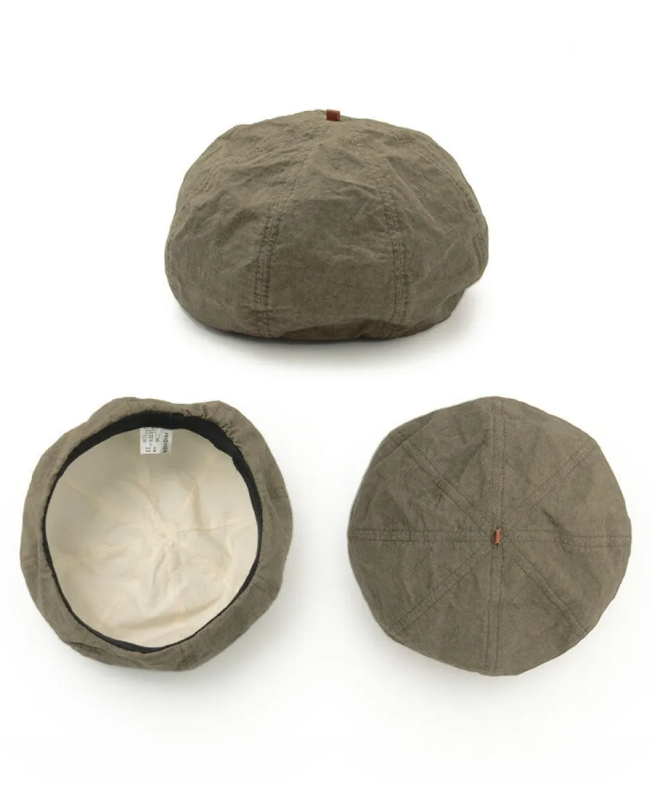 Hats^HIGHER / Cotton Linen Weather Beret