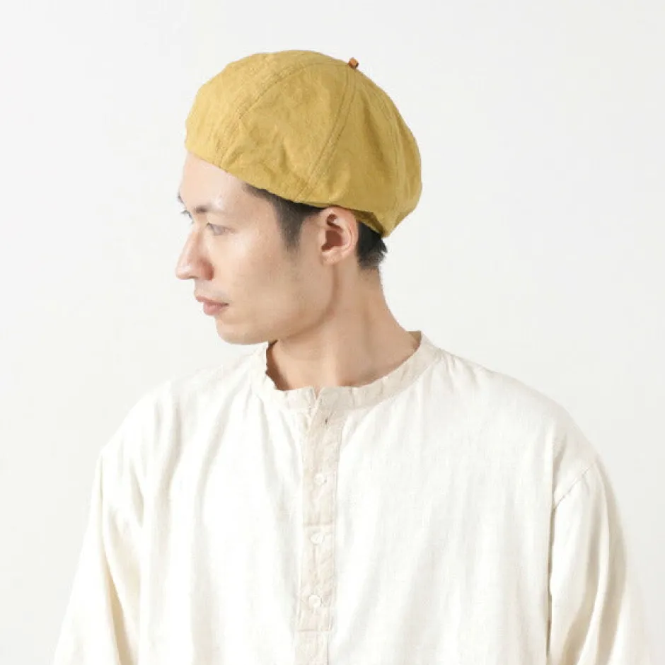 Hats^HIGHER / Cotton Linen Weather Beret