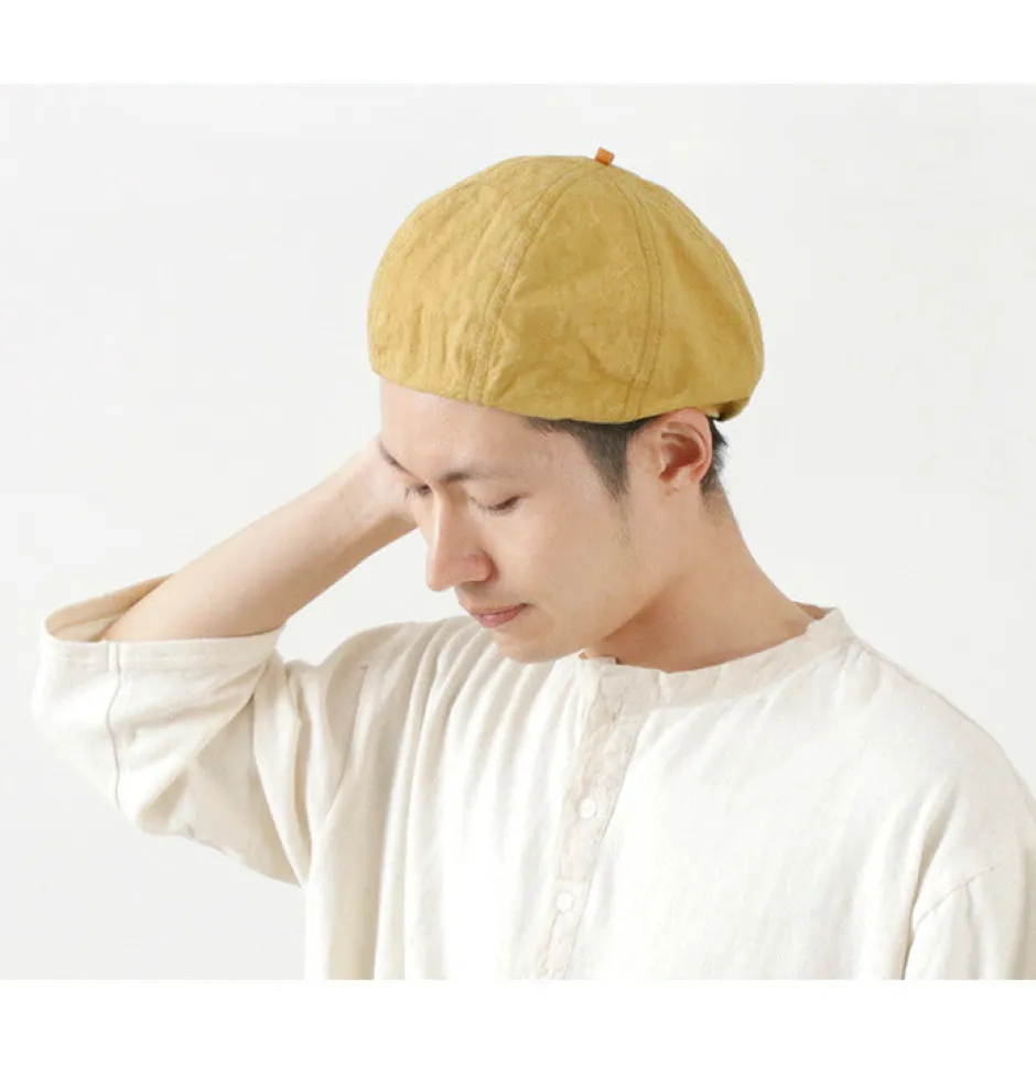 Hats^HIGHER / Cotton Linen Weather Beret