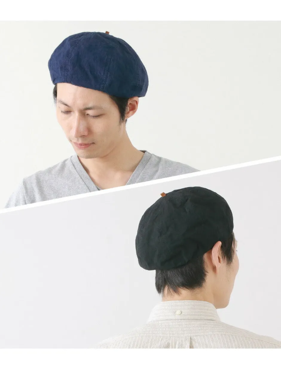 Hats^HIGHER / Cotton Linen Weather Beret