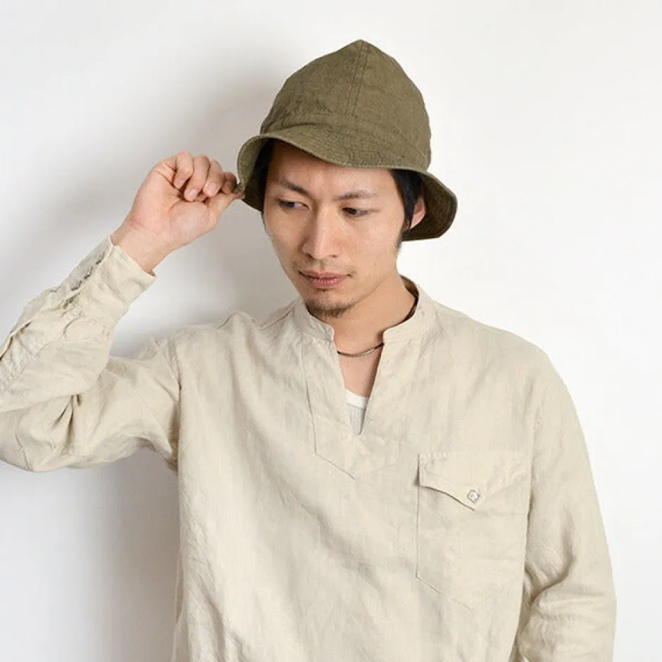 Hats^HIGHER / Cotton Linen Weathered Mountain Hat