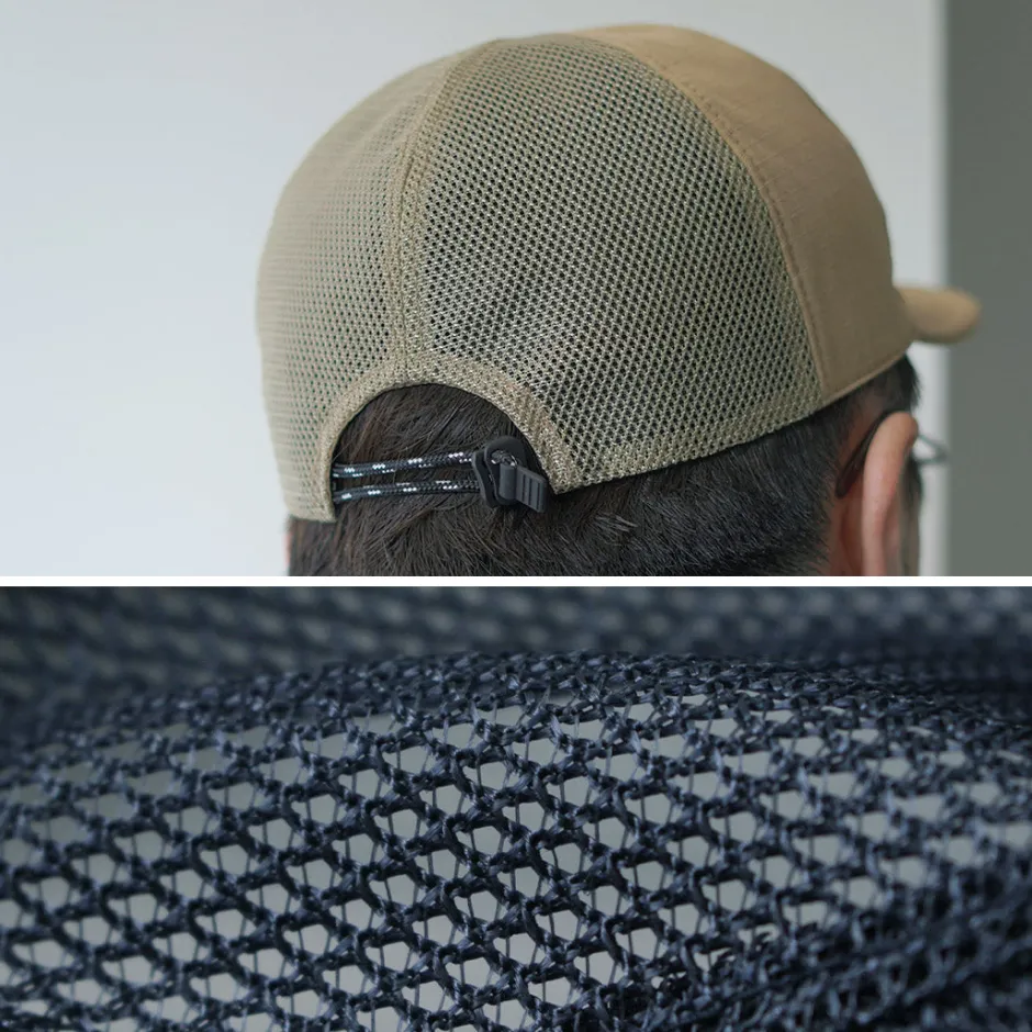 Hats^HIGHER / Cotton Nylon Ripstop 7 Panel Mesh Cap