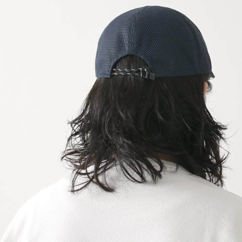 Hats^HIGHER / Cotton Nylon Ripstop 7 Panel Mesh Cap
