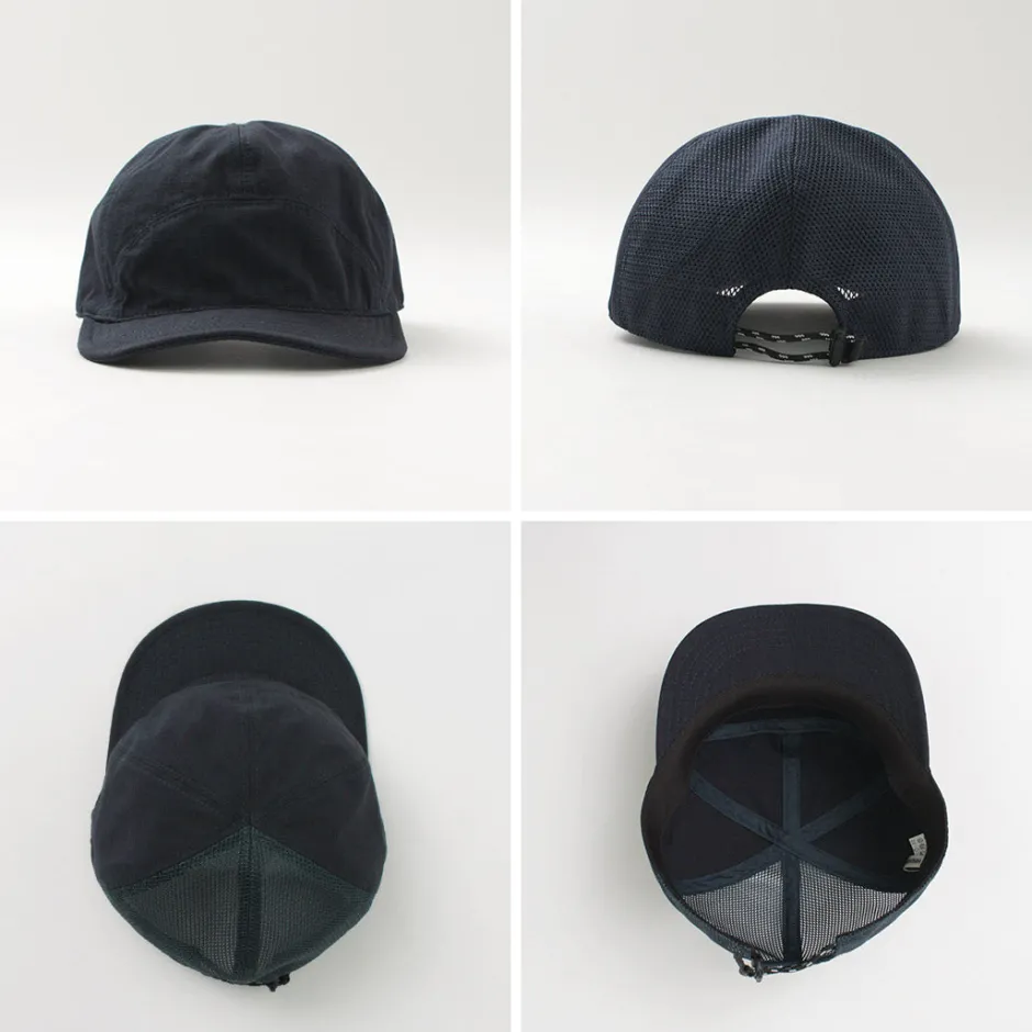 Hats^HIGHER / Cotton Nylon Ripstop 7 Panel Mesh Cap