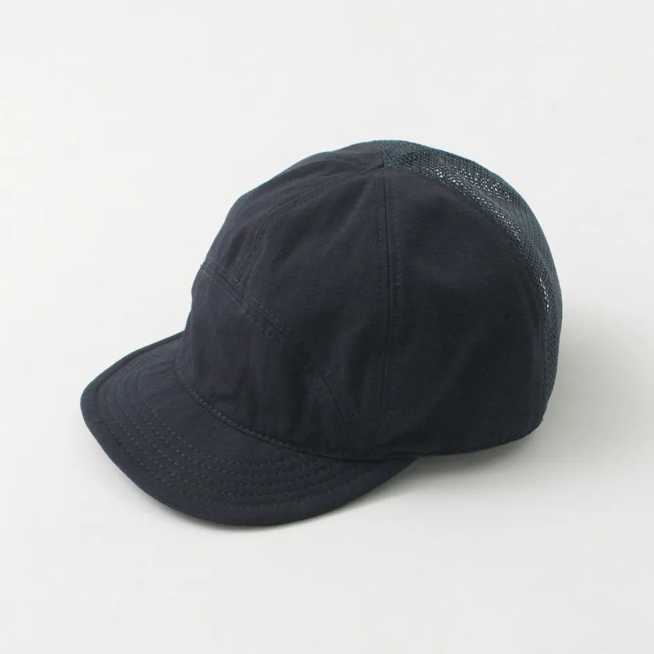 Hats^HIGHER / Cotton Nylon Ripstop 7 Panel Mesh Cap