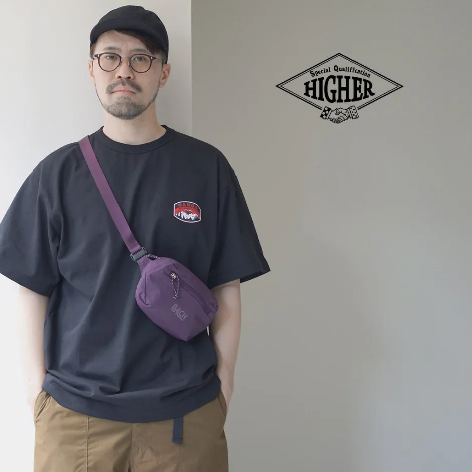 Hats^HIGHER / Cotton Nylon Ripstop 7 Panel Mesh Cap