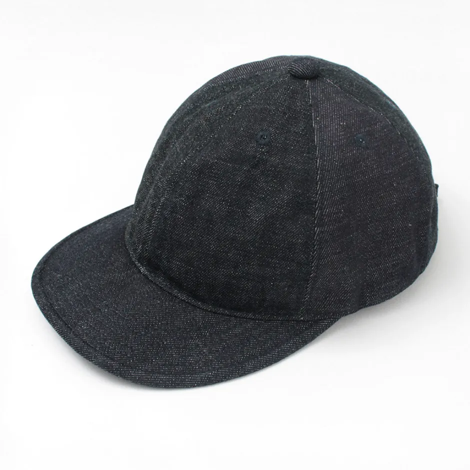 Hats^HIGHER / multi-panel cap denim