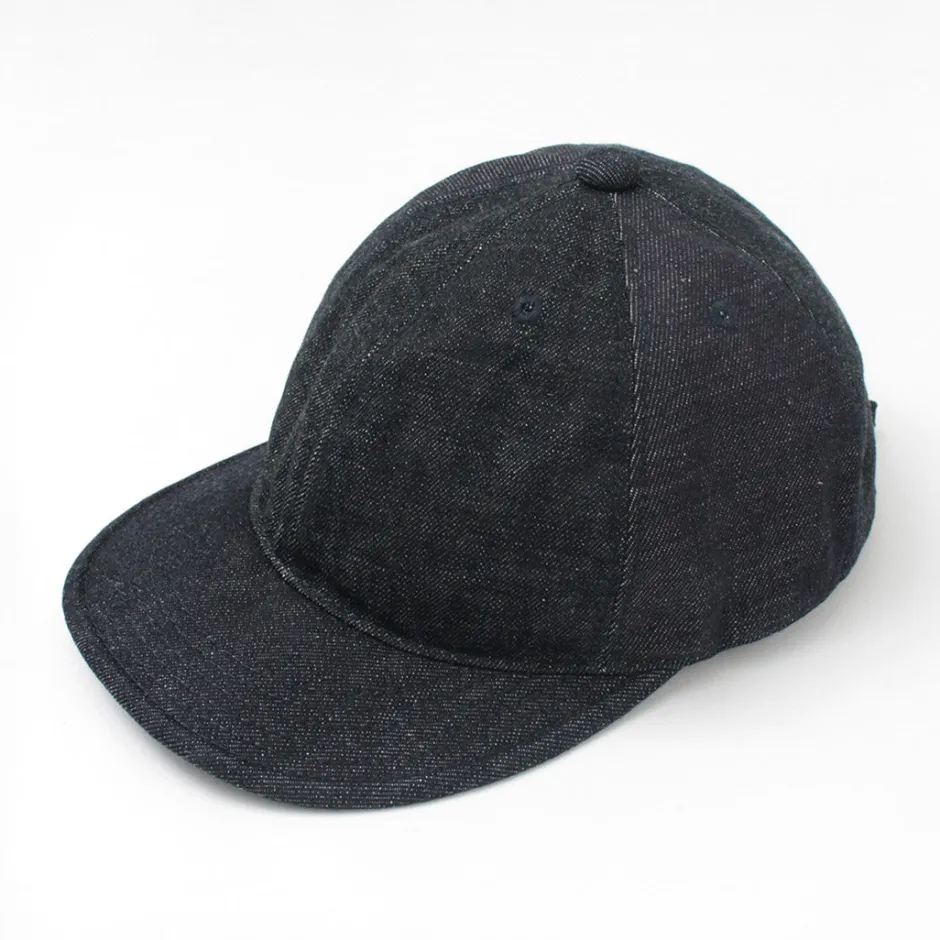 Hats^HIGHER / multi-panel cap denim