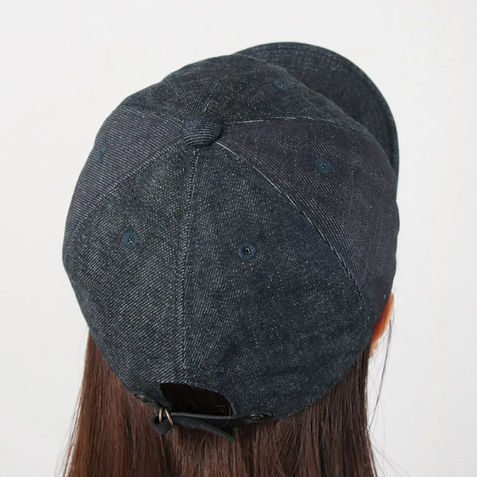 Hats^HIGHER / multi-panel cap denim
