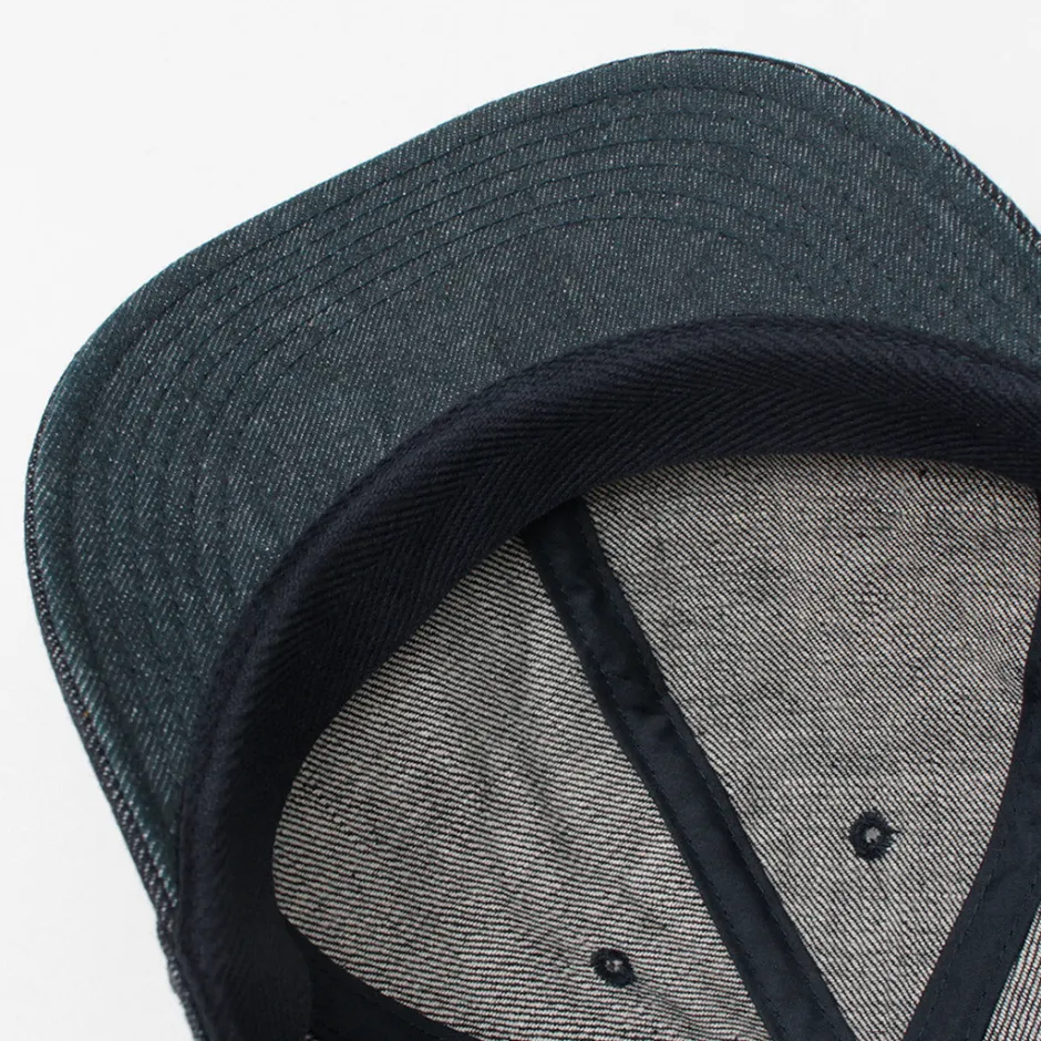 Hats^HIGHER / multi-panel cap denim