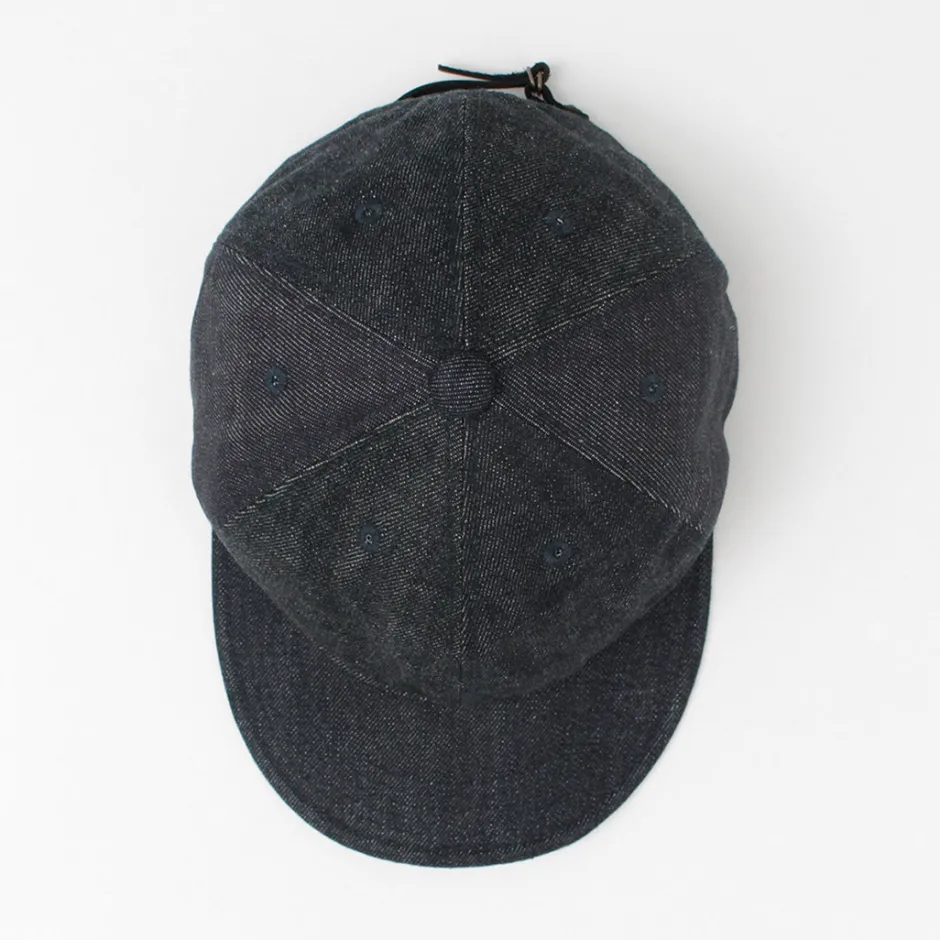 Hats^HIGHER / multi-panel cap denim