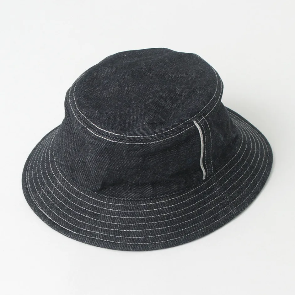Hats^HIGHER / F191 Selvedge Bucket Hat denim
