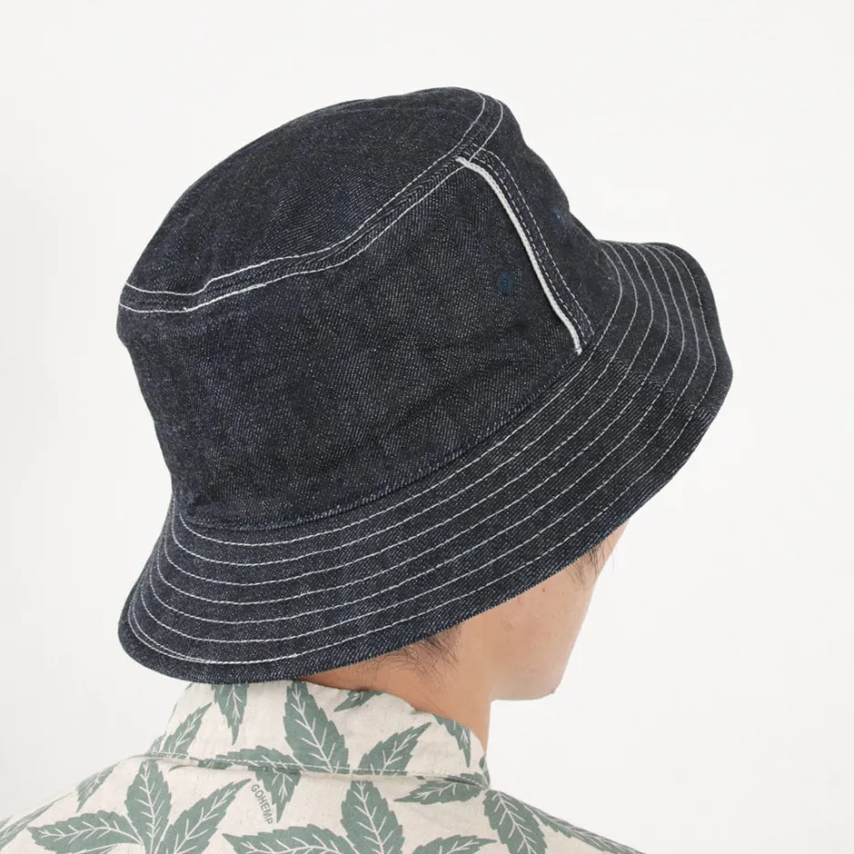 Hats^HIGHER / F191 Selvedge Bucket Hat denim