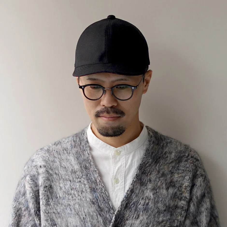 Hats^HIGHER / Melton Long Brim Cap