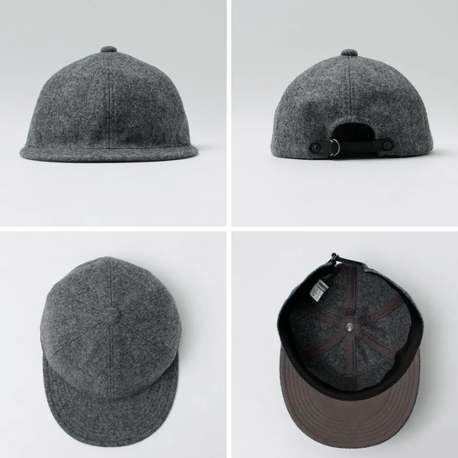 Hats^HIGHER / Melton Long Brim Cap