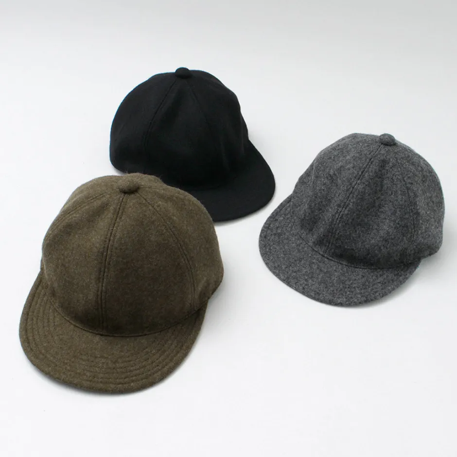 Hats^HIGHER / Melton Long Brim Cap