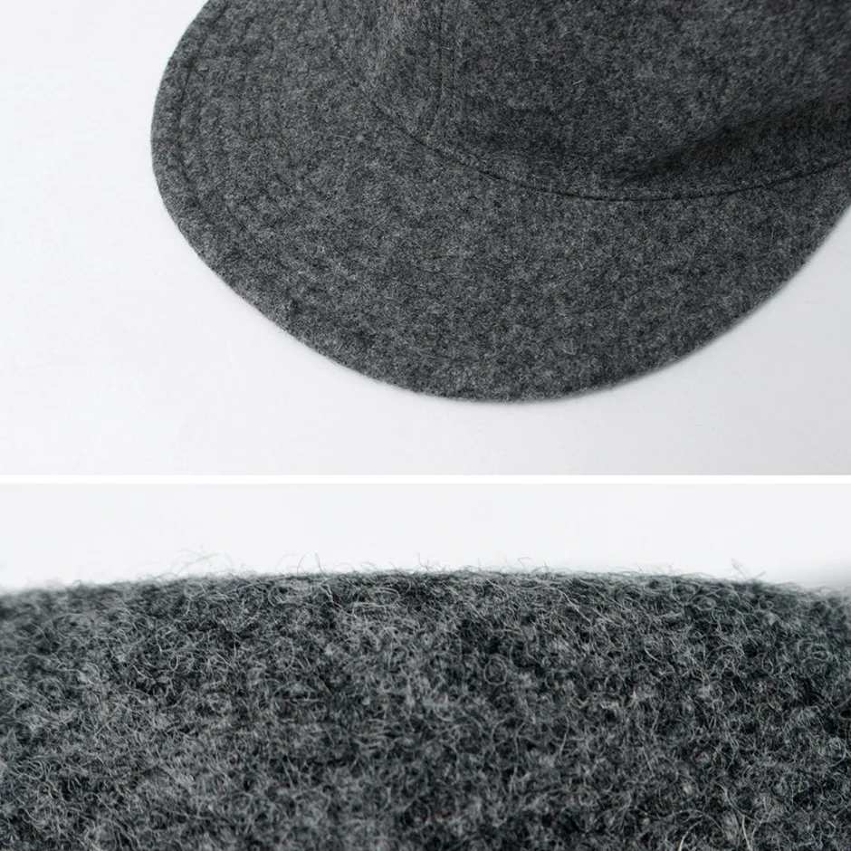 Hats^HIGHER / Melton Long Brim Cap