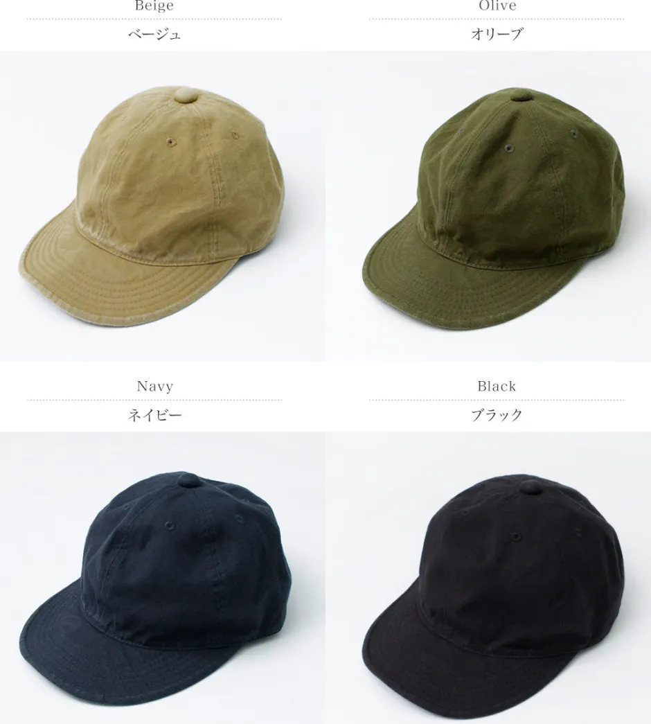 Hats^HIGHER / Military Canvas Cap