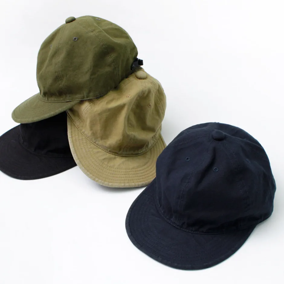 Hats^HIGHER / Military Canvas Cap