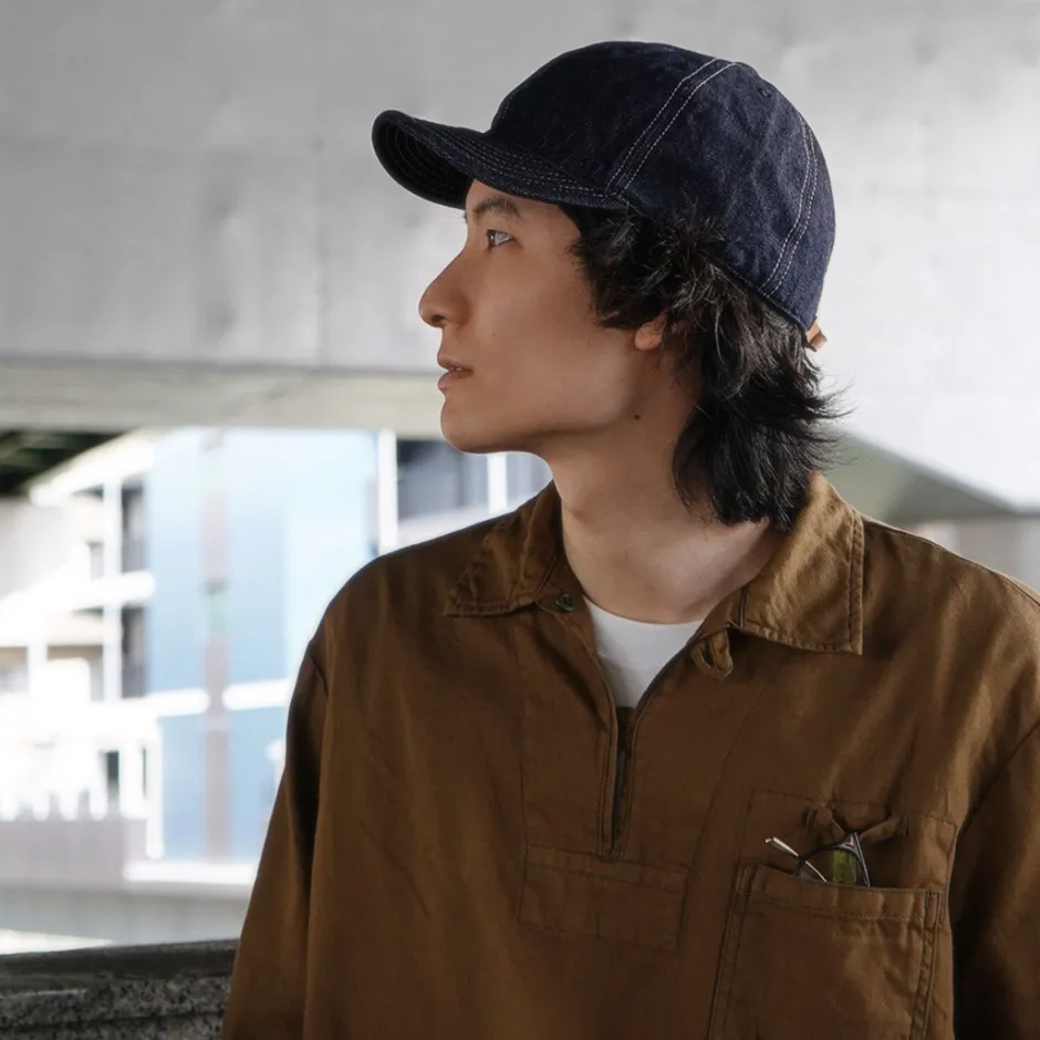 Hats^HIGHER / One-washed Selvage denim cap