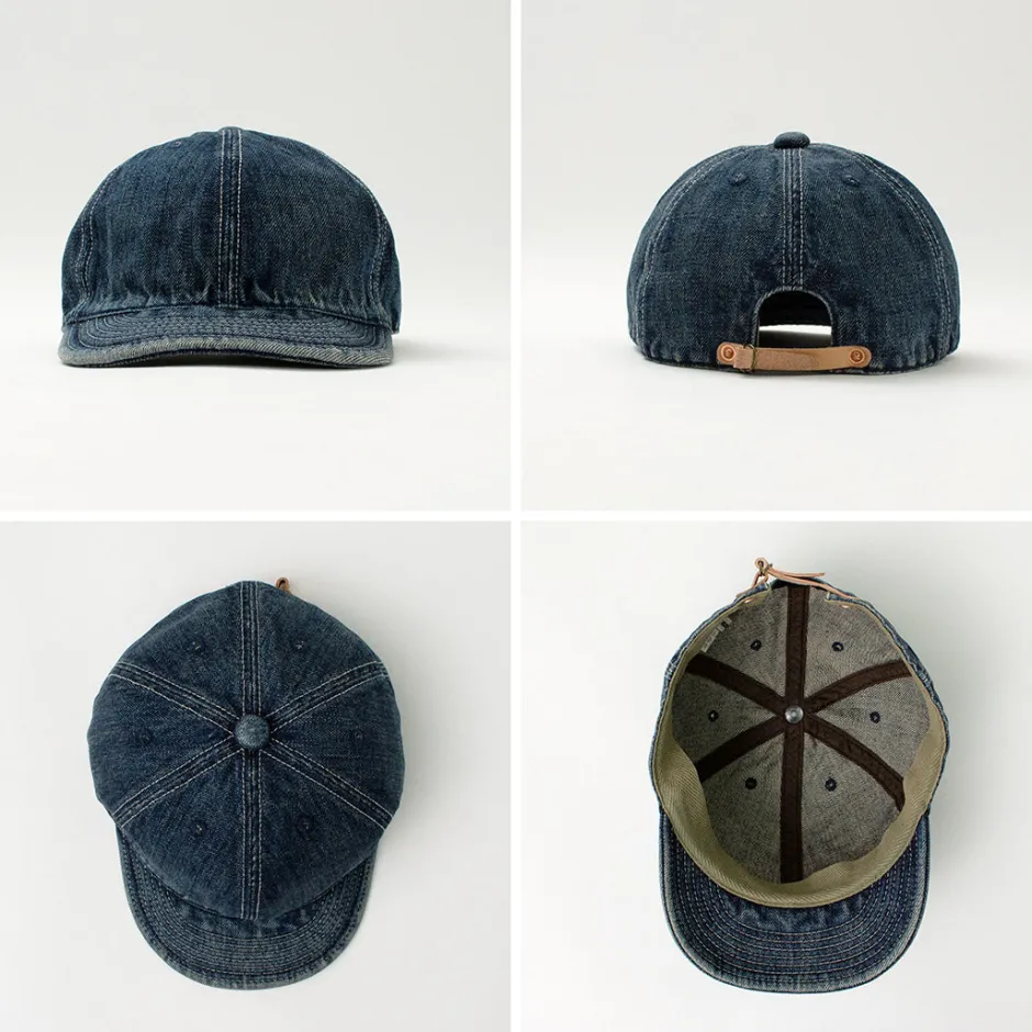 Hats^HIGHER / Selvage denim cap used-wash