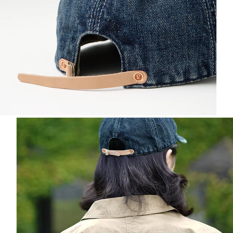 Hats^HIGHER / Selvage denim cap used-wash