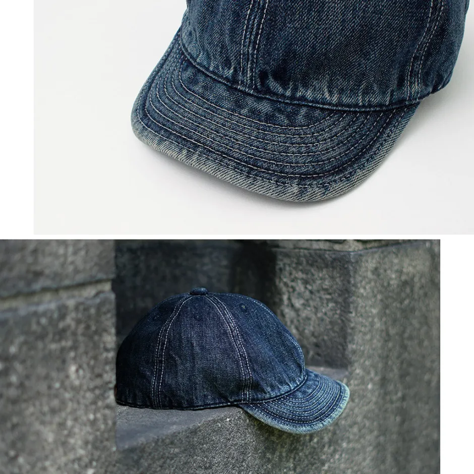 Hats^HIGHER / Selvage denim cap used-wash