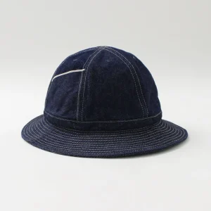 Hats^HIGHER / Selvage Panel 6 Hat - Onewashed denim