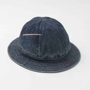 Hats^HIGHER / Selvage Denim Panel 6 Hat - Used finish used-wash
