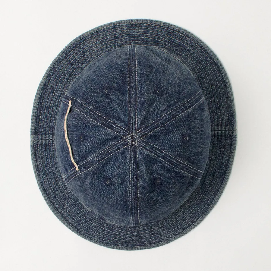 Hats^HIGHER / Selvage Denim Panel 6 Hat - Used finish used-wash