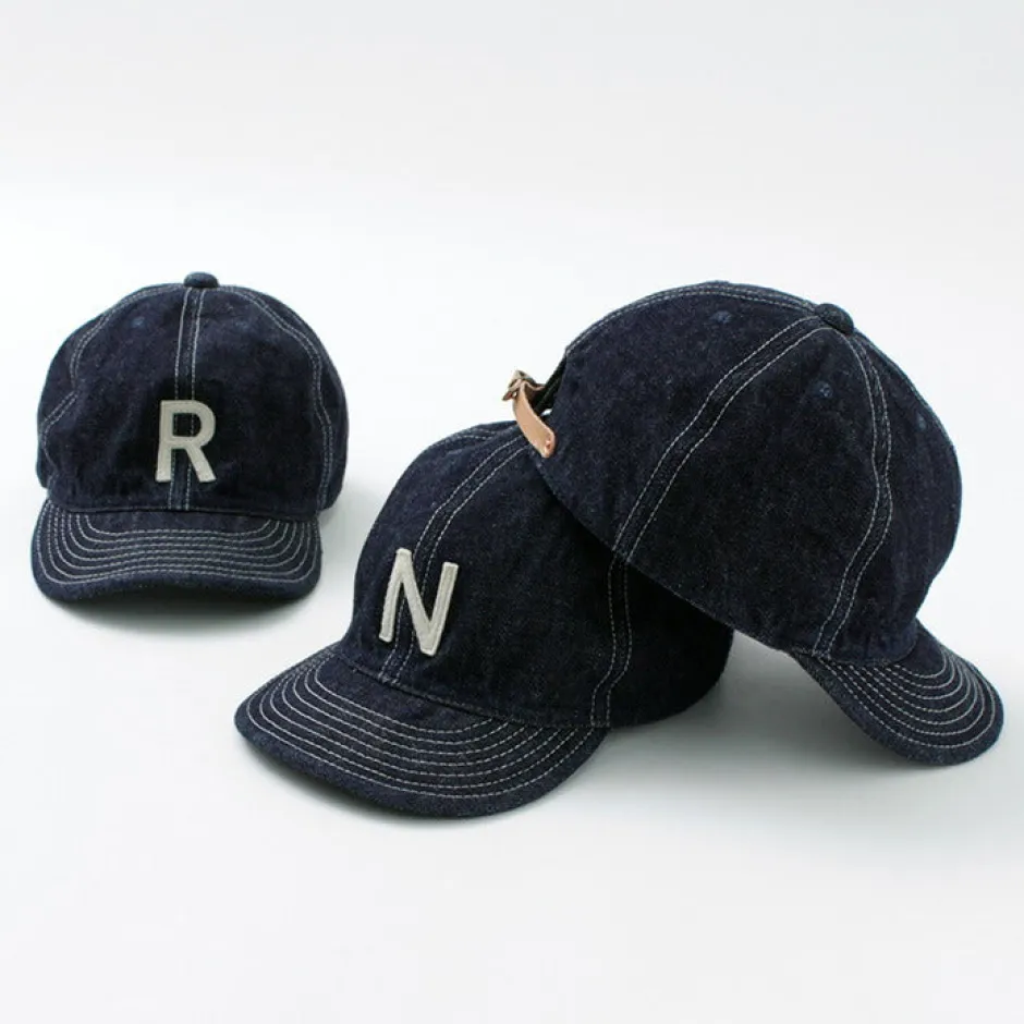 Hats^HIGHER / SELVEDGE DENIM CAP ONE WASH