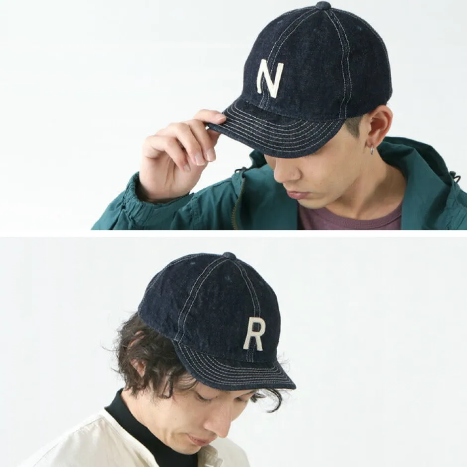 Hats^HIGHER / SELVEDGE DENIM CAP ONE WASH