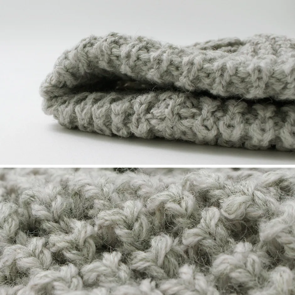 Hats^HIGHLAND 2000 / Bob Cap Tuck Stitch (Alpaca x British Wool Mix)