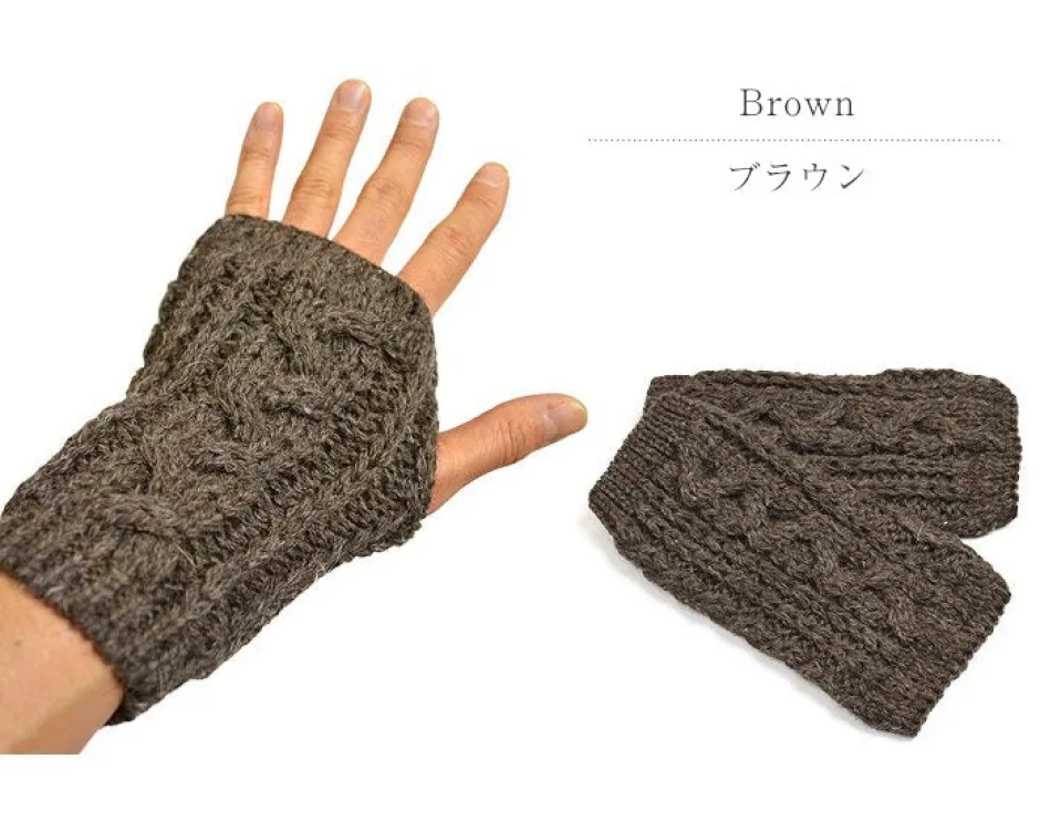 Gloves^HIGHLAND 2000 / Cable Knits Mittens