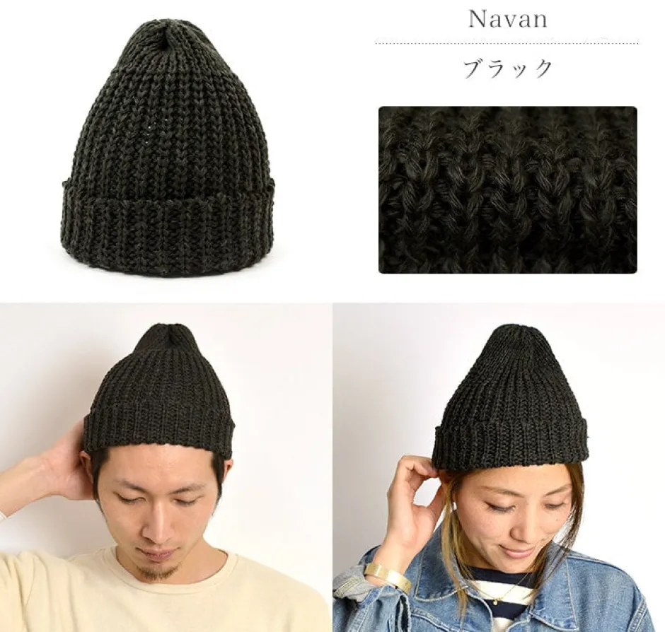 Hats^HIGHLAND 2000 / Cotton Linen Short Knitsted Cap