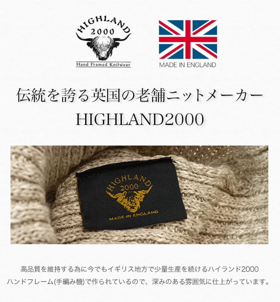 Hats^HIGHLAND 2000 / Linen Cotton Waxed Cap