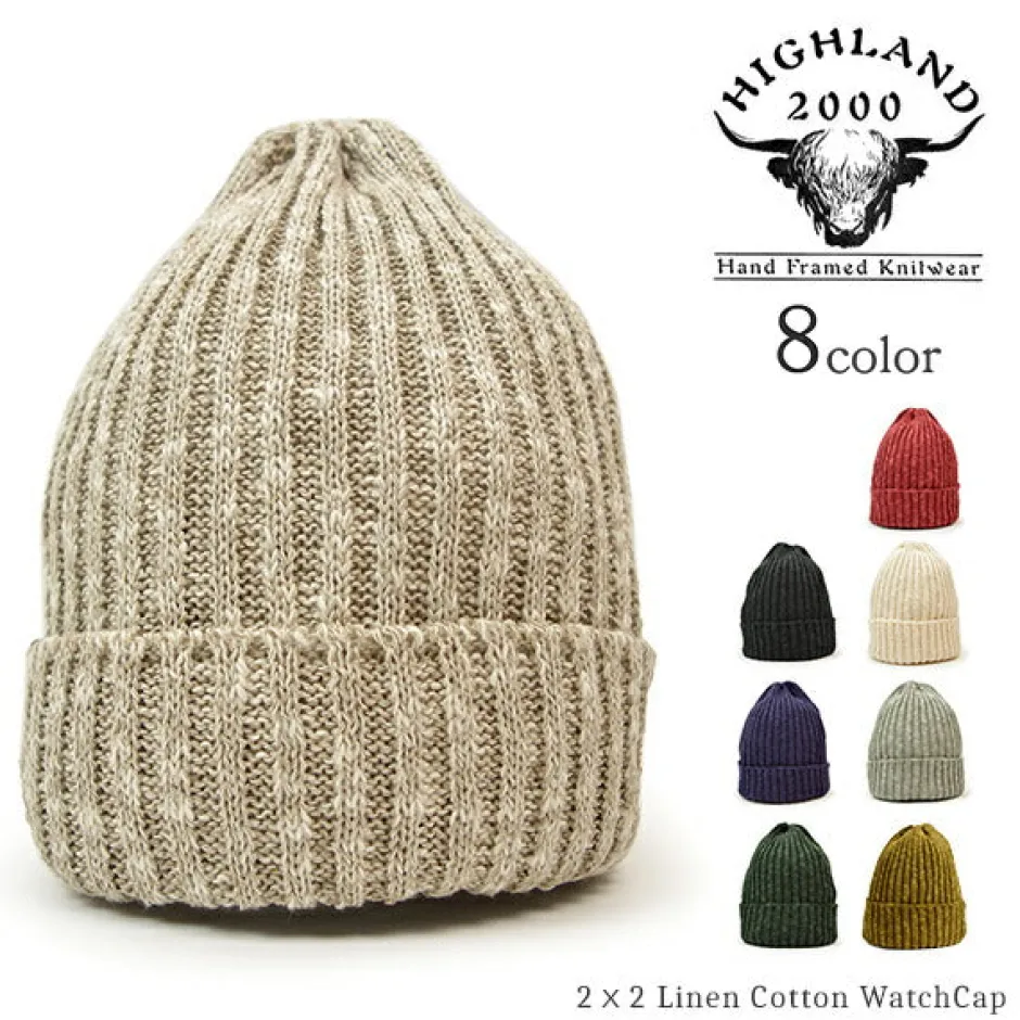 Hats^HIGHLAND 2000 / Linen Cotton Waxed Cap
