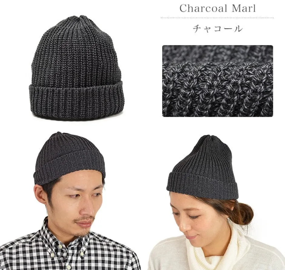 Hats^HIGHLAND 2000 / Short cotton knitted cap